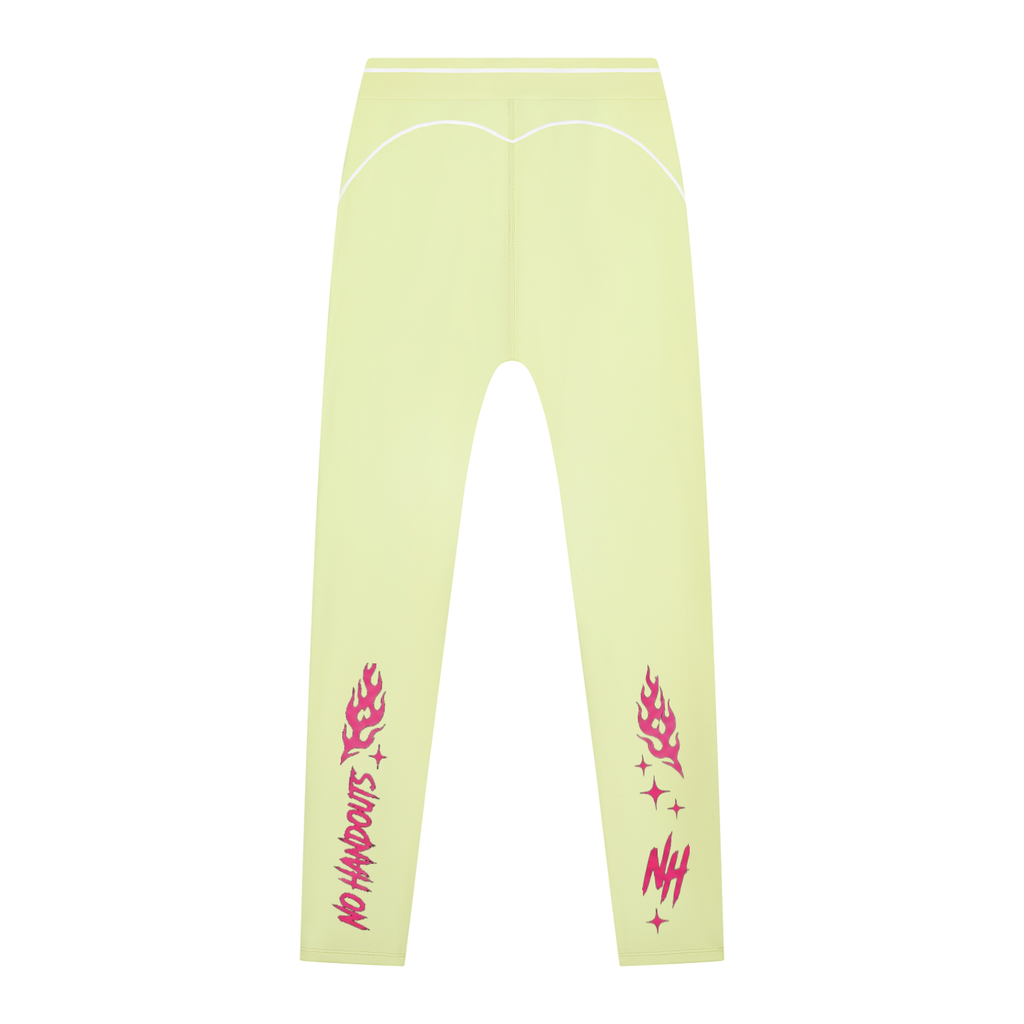 No Handouts Women's High Rise Topstitching Leggings