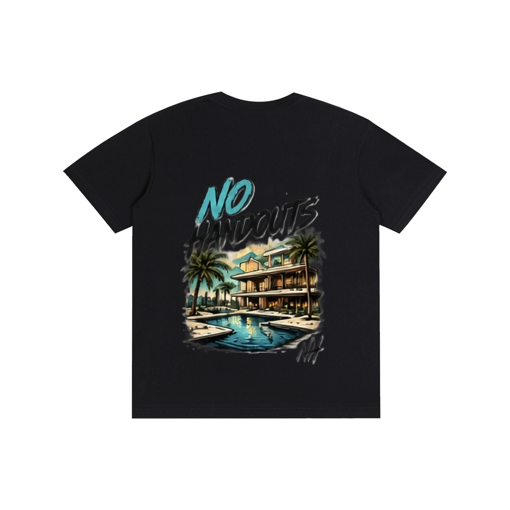 No Handouts Pure Cotton Unisex T-Shirt