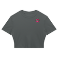 Women's Slim Ribbed Crop T-Shirt