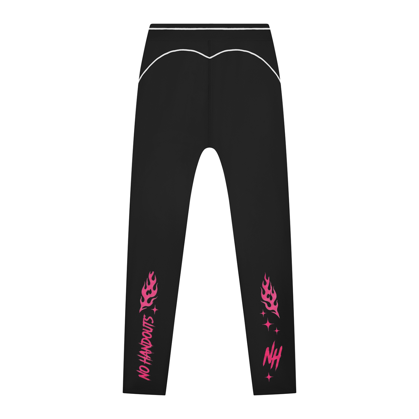 No Handouts Women's High Rise Topstitching Leggings