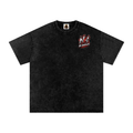 No Handouts Snow Washed Oversized Cotton T-Shirt