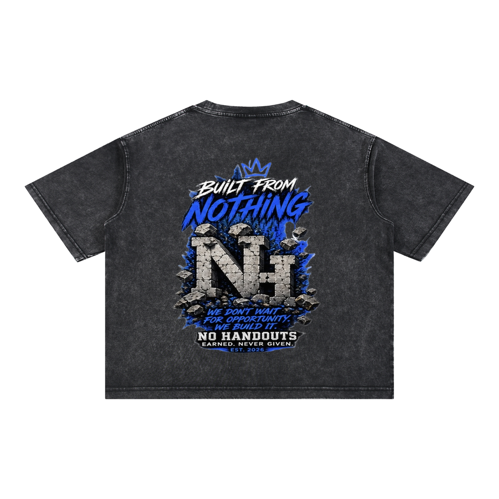 Built From Nothing — Bricks Tee