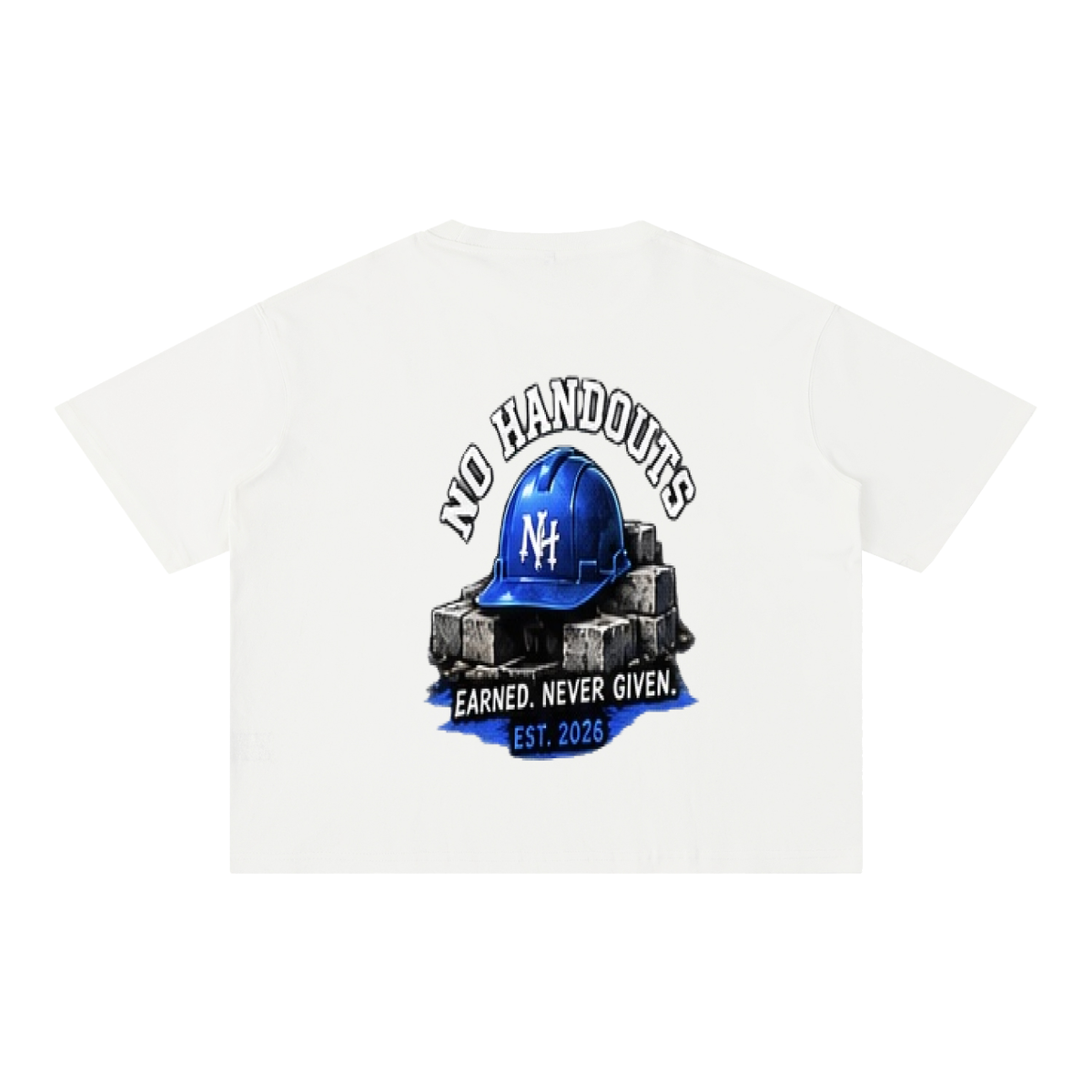 Built From Nothing — Hardhat Tee