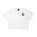 Women's Mineral Wash Raglan Crop T-Shirt