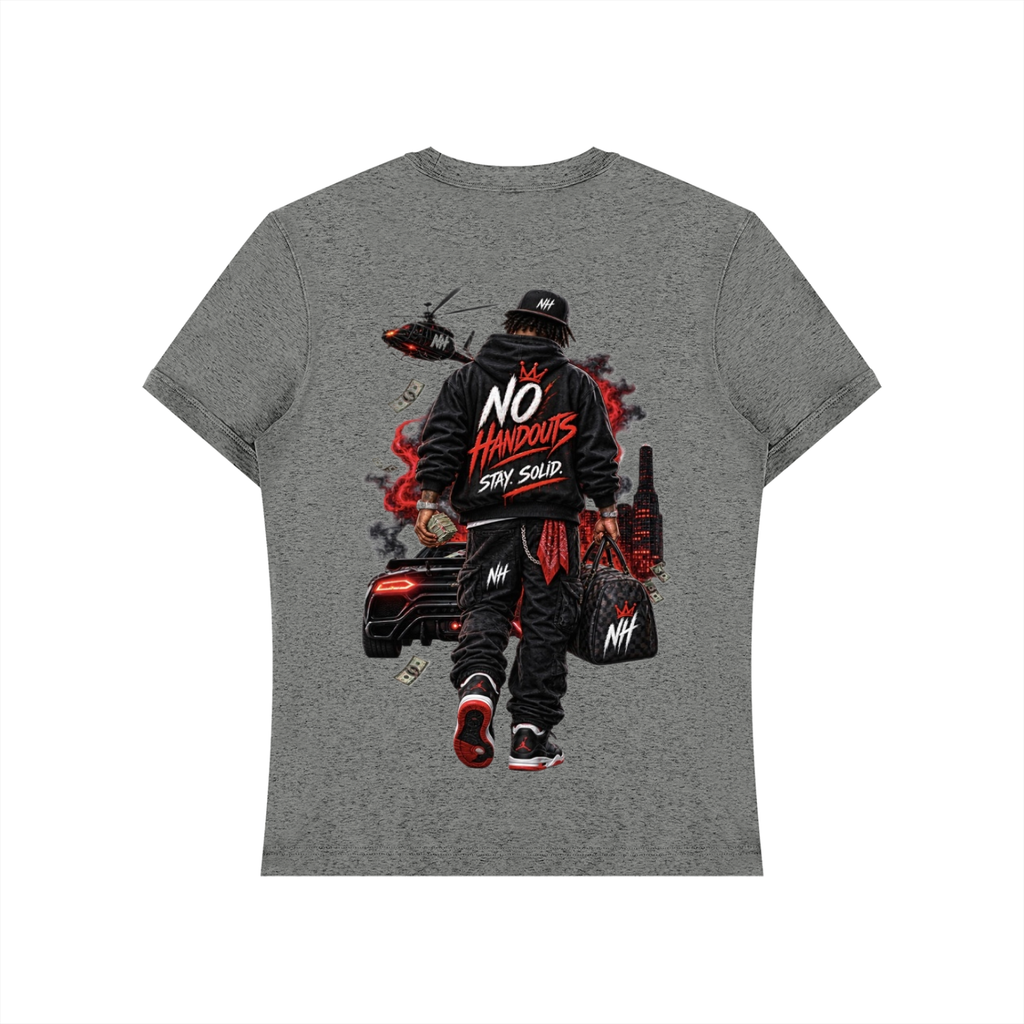 Men’s red and black