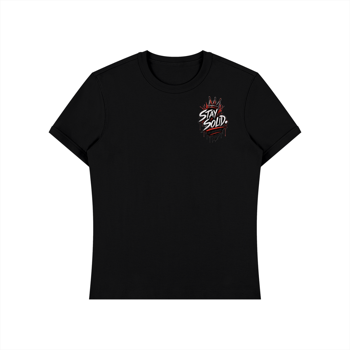 Men’s red and black