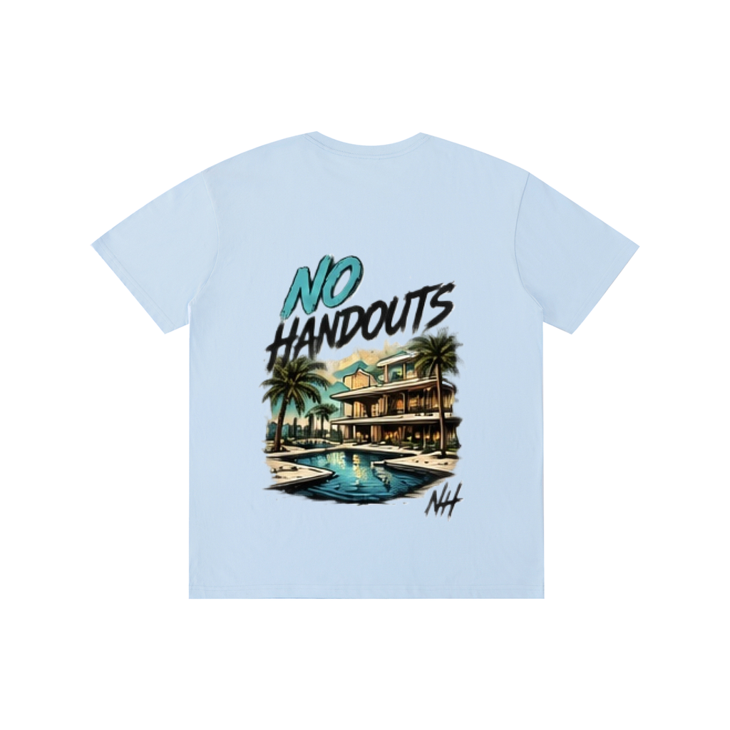 No Handouts Pure Cotton Unisex T-Shirt