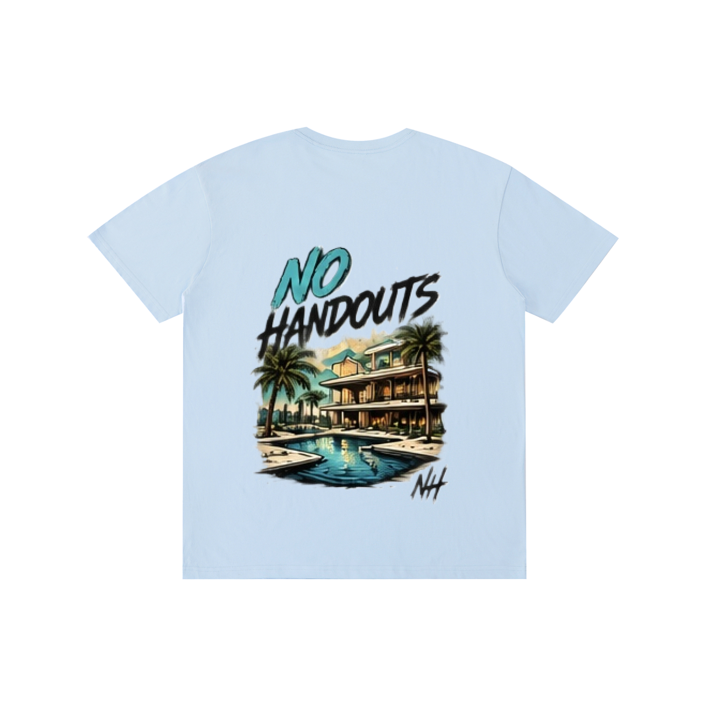 No Handouts Pure Cotton Unisex T-Shirt