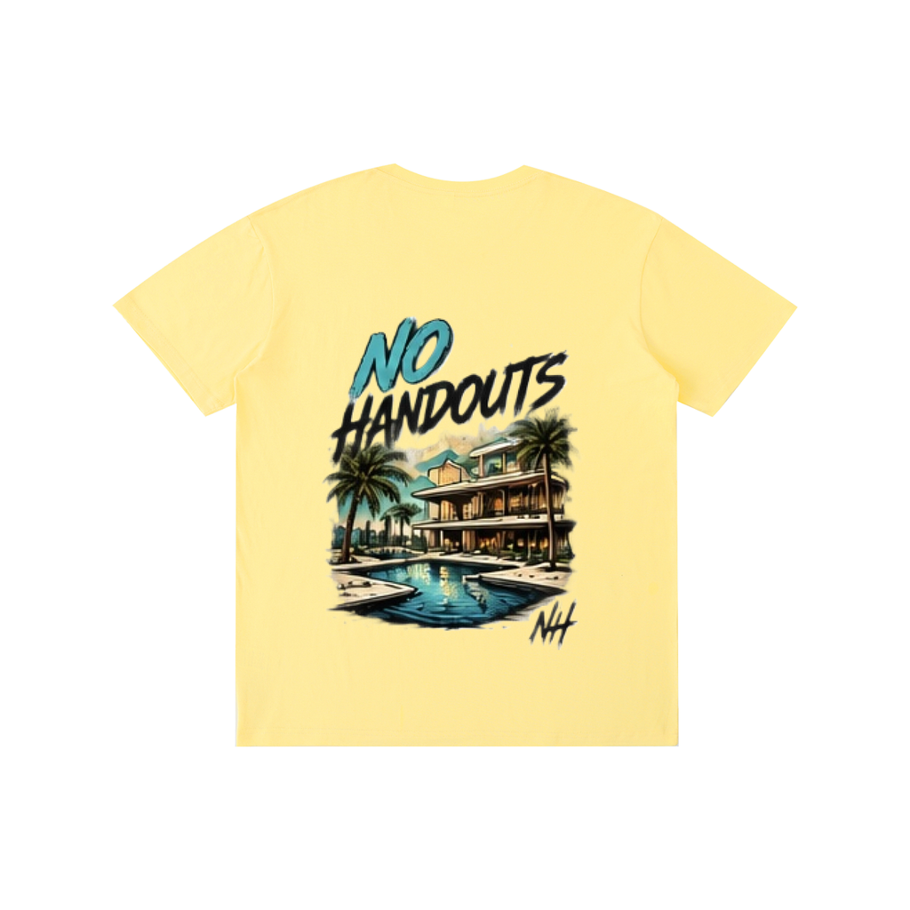 No Handouts Pure Cotton Unisex T-Shirt
