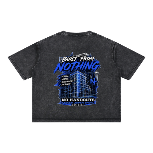 Built From Nothing — Blueprint Tee