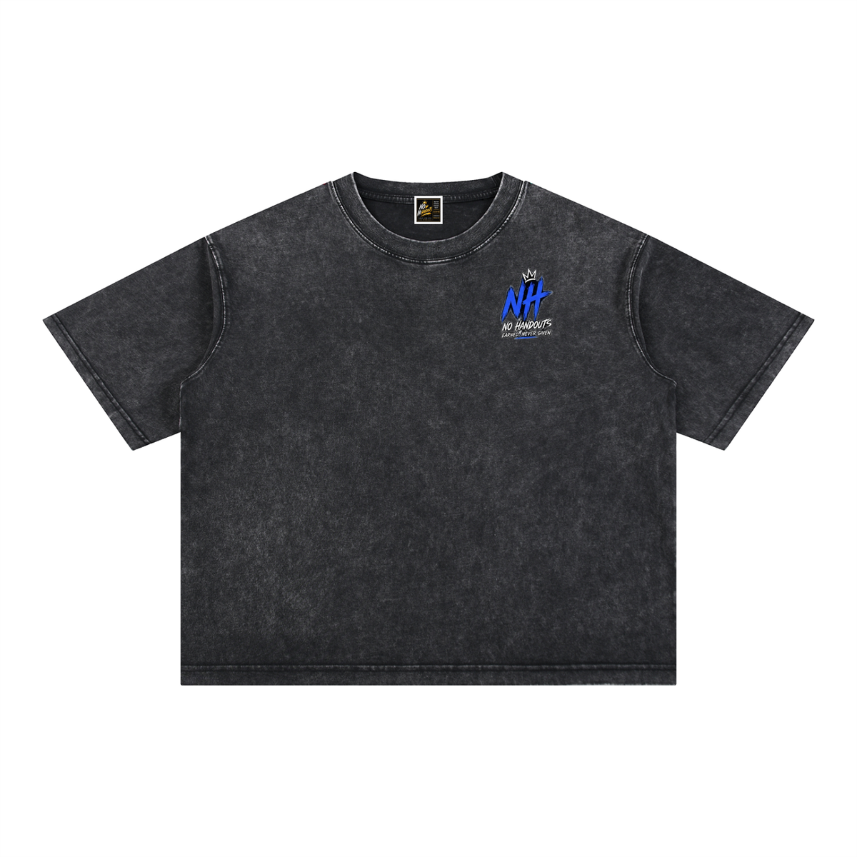 Mineral Wash Boxy Cotton T-Shirt