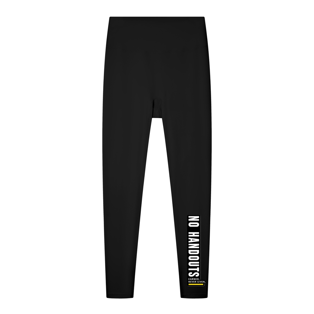 Women's Solid High Rise Leggings