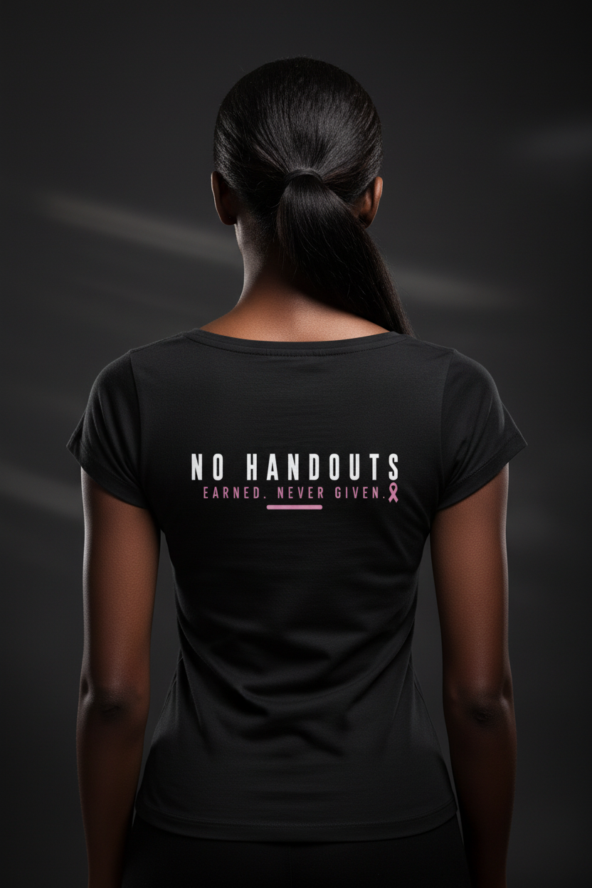 Lady’s breast cancer tee