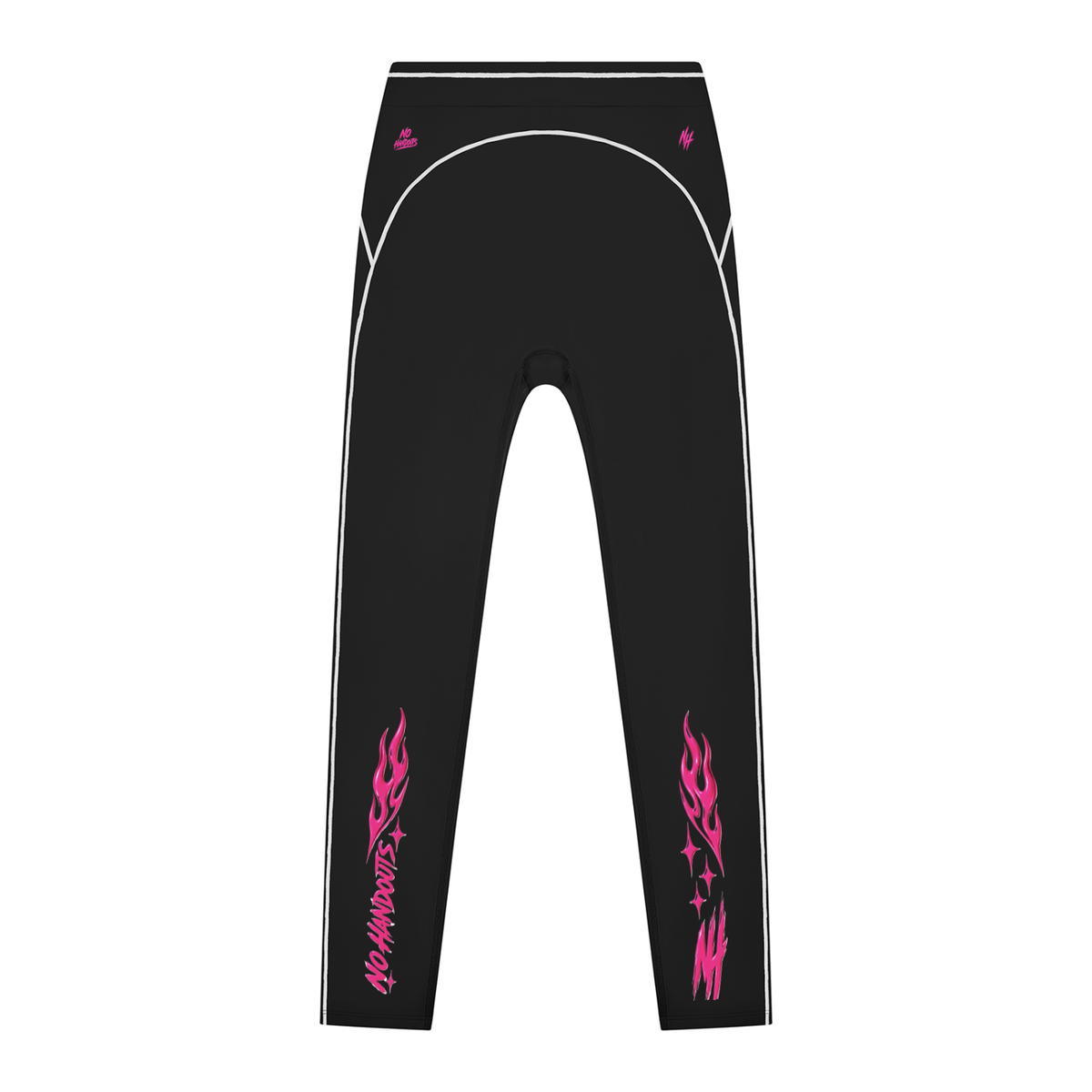 No Handouts Women's High Rise Topstitching Leggings