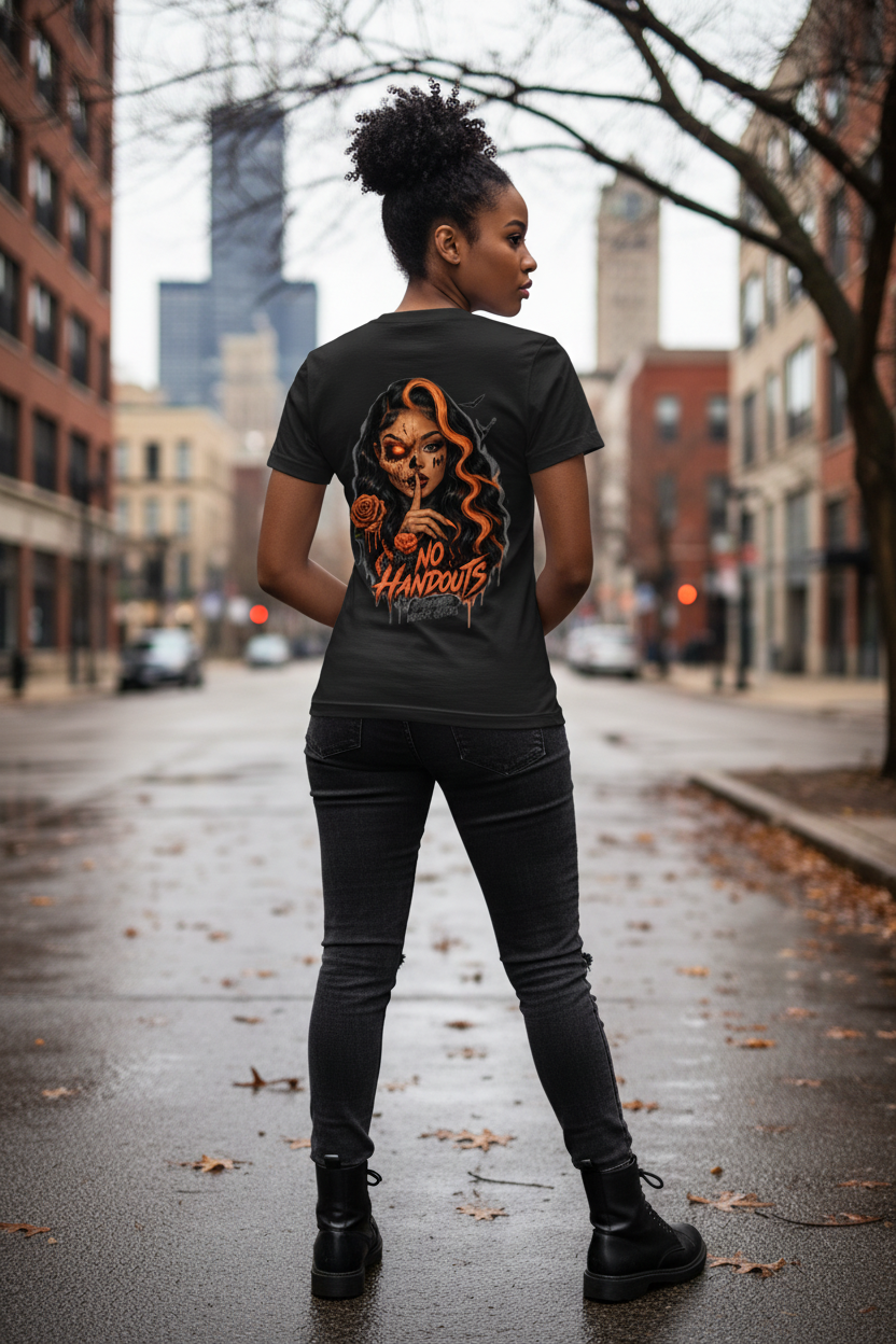 Black Tee Back