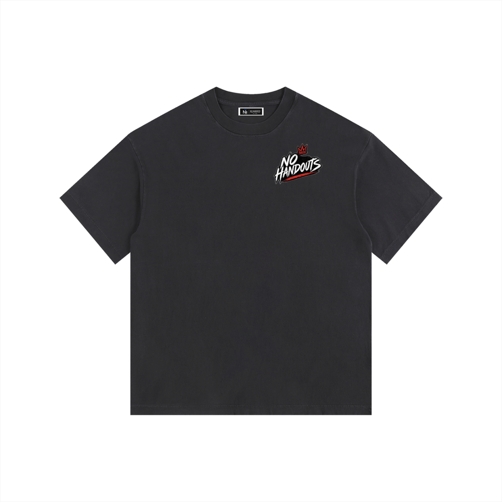 Vintage Washed Oversized Cotton T-Shirt
