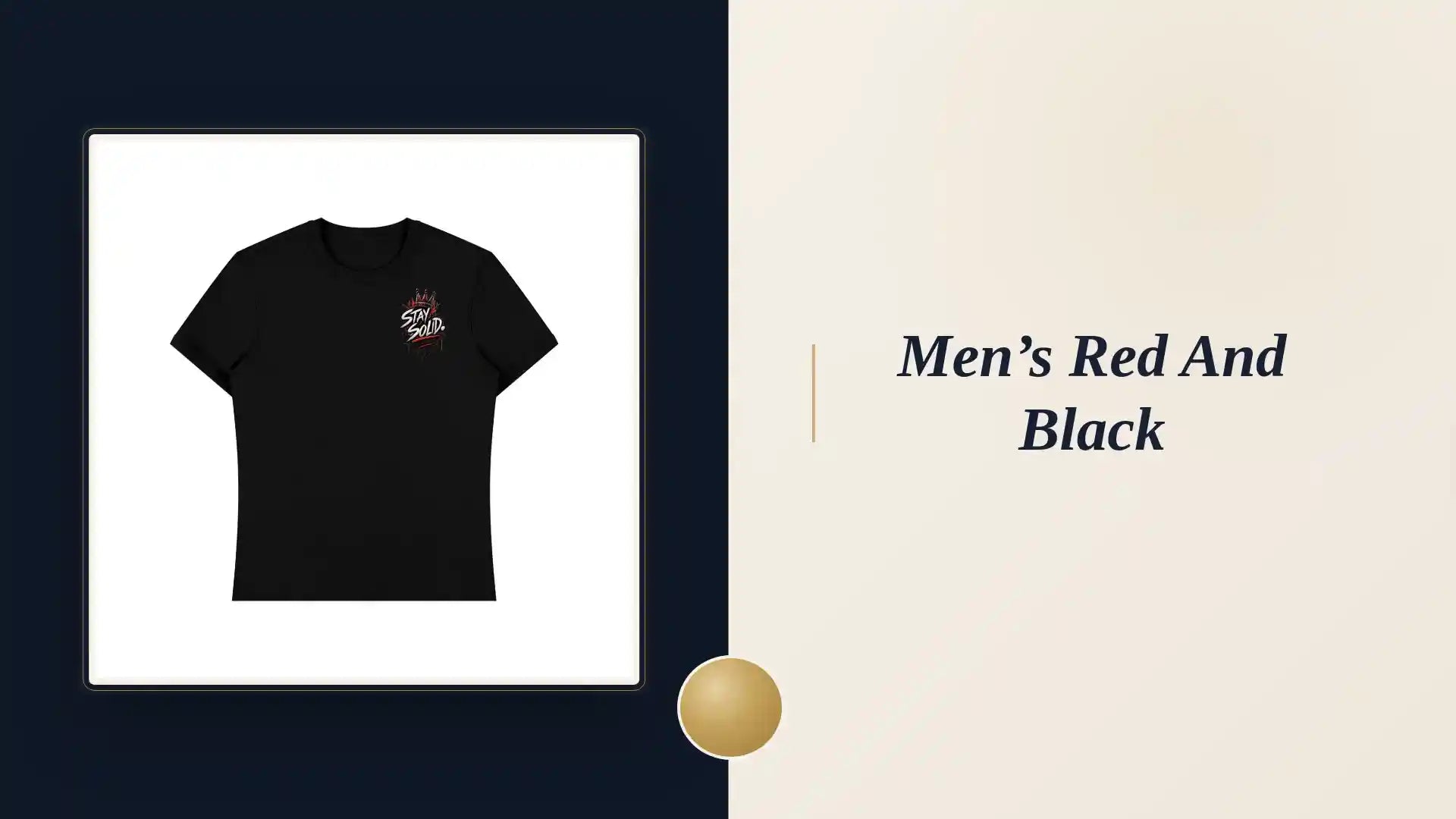 Men&rsquo;s red and black by@Outfy