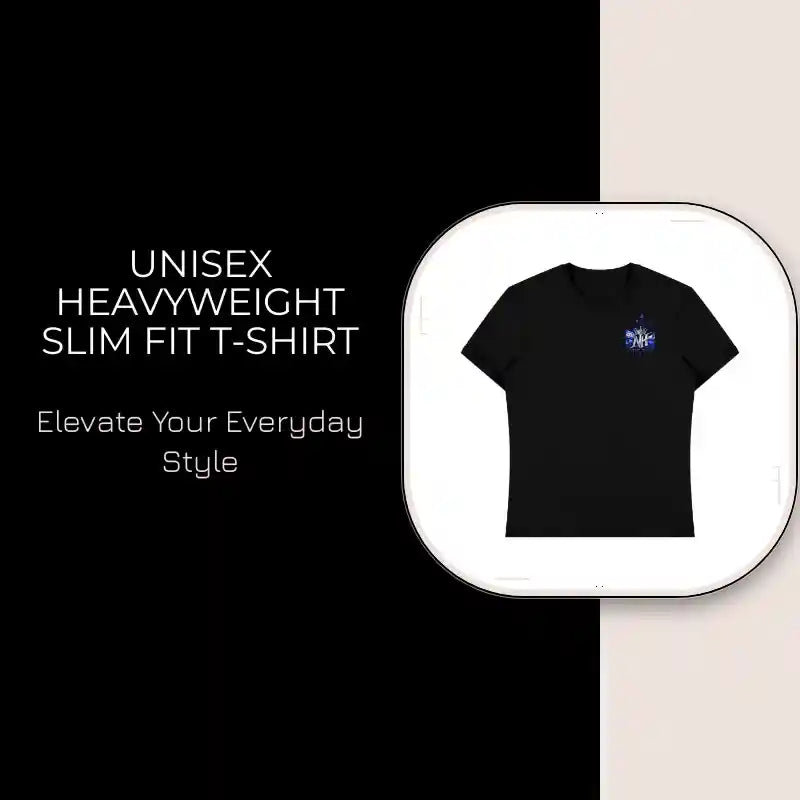 Unisex Heavyweight Slim Fit T-Shirt by@Outfy